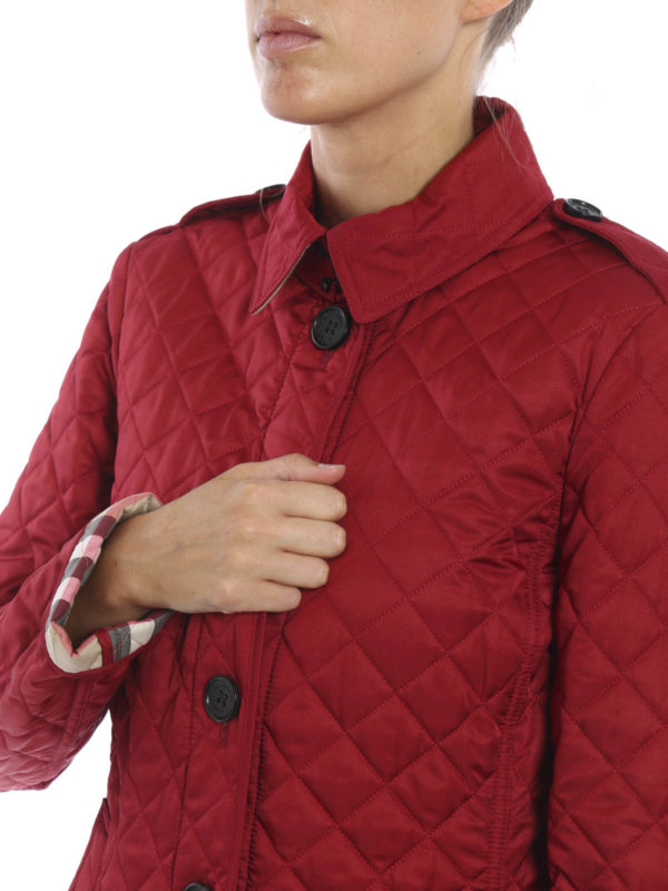 burberry lightweight quilted jacket