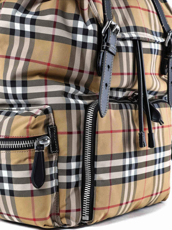 burberry plaid backpack
