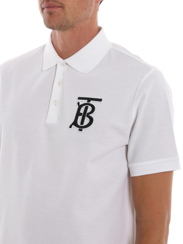 burberry monogram polo shirt