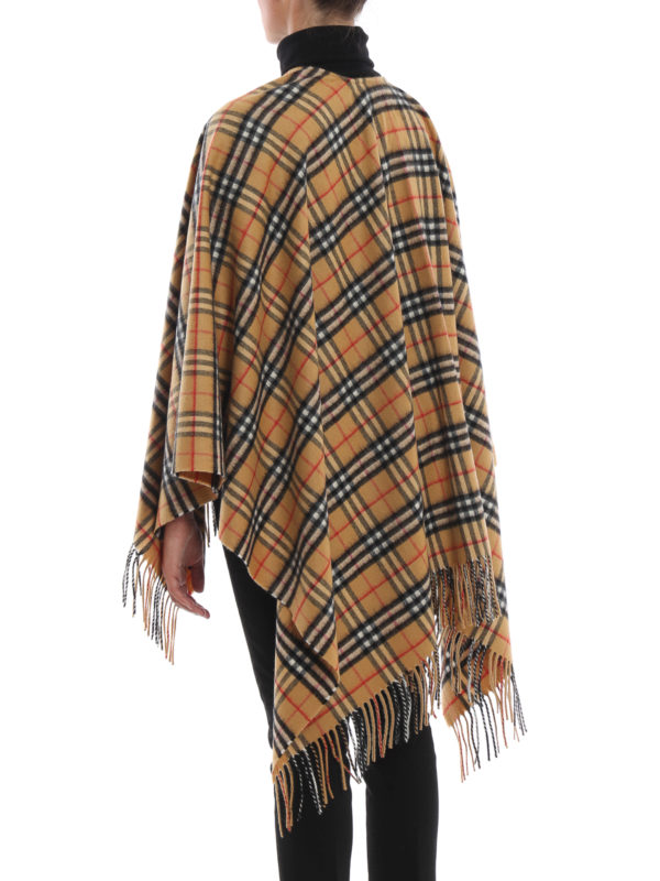 Capes & Ponchos Burberry - Burberry check cape - 4073495 | iKRIX.com