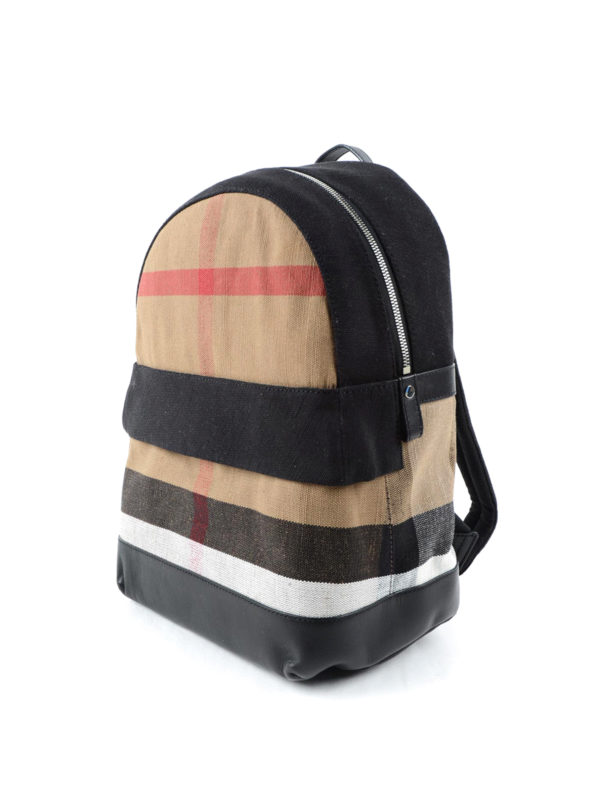 burberry backpack canvas