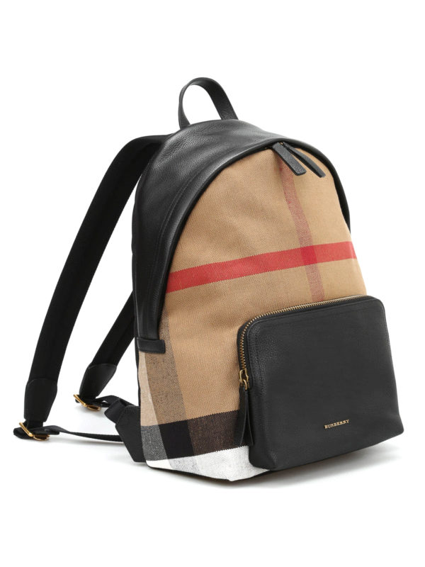 burberry canvas backpack