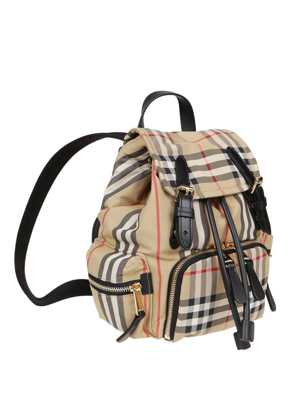 Backpacks Burberry - The Rucksack Vintage check small backpack - 8017164