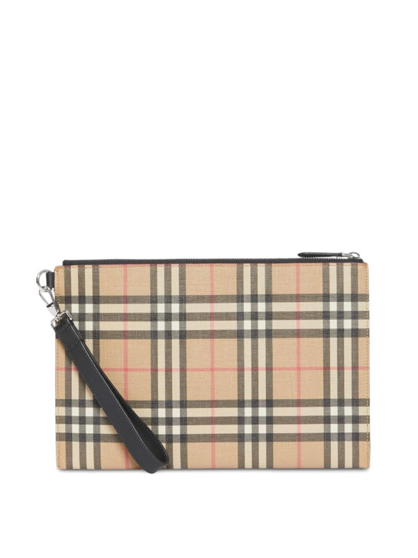 burberry canvas pouch