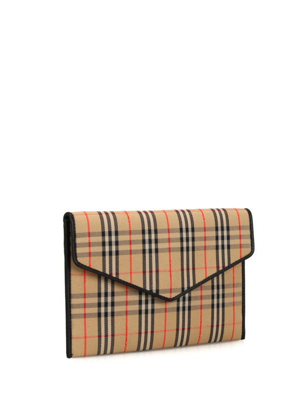 Clutches Burberry - Vintage check envelope clutch - 8005332 