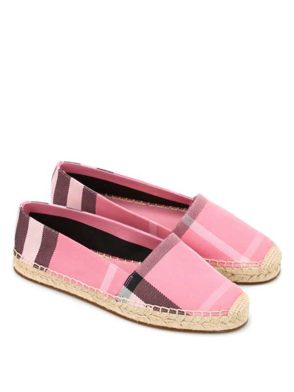 Espadrilles Burberry - Checked canvas espadrilles - 4037348 