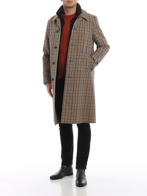 تا زانو Burberry - Lenthorne car coat with detachable warm vest - 8004874