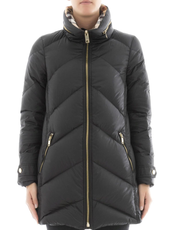 burberry short puffer coat