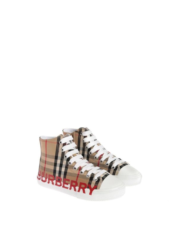 burberry larkhall high top sneakers