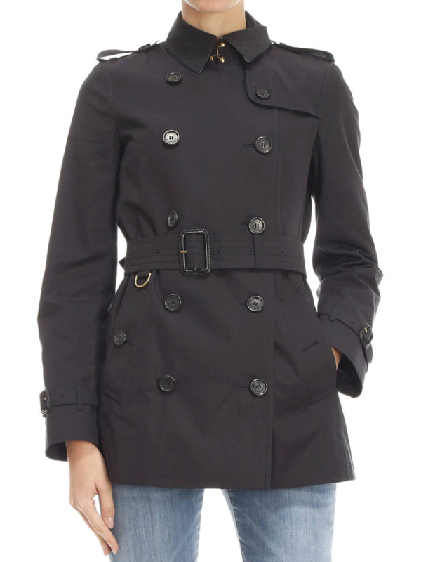 burberry kensington short trench