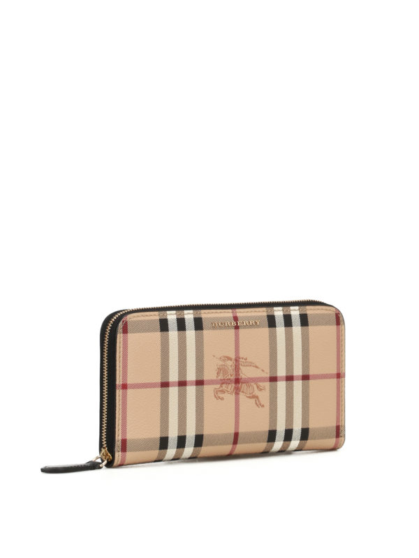 burberry zip wallet