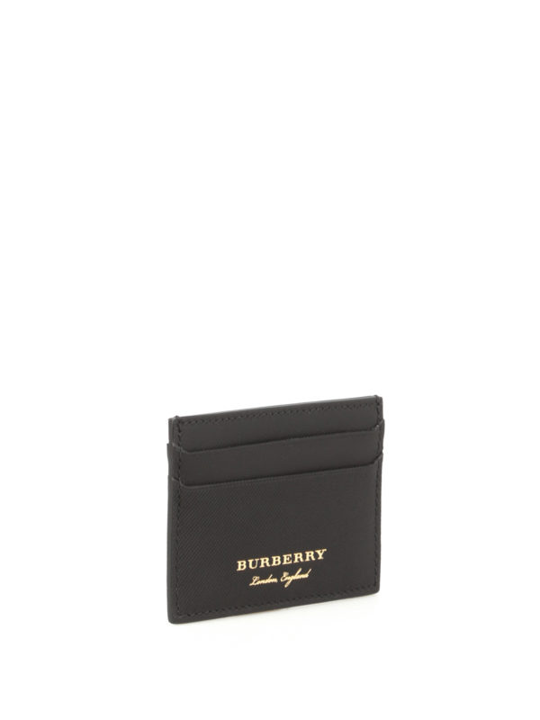 burberry black card holder