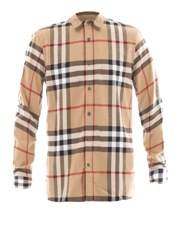 flannel shirt burberry