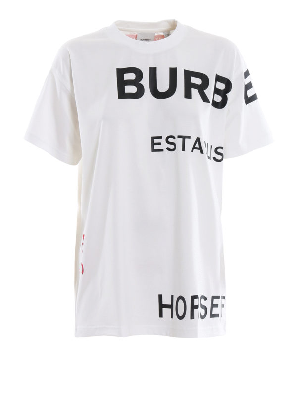 Carrick Horseferry print over T-shirt