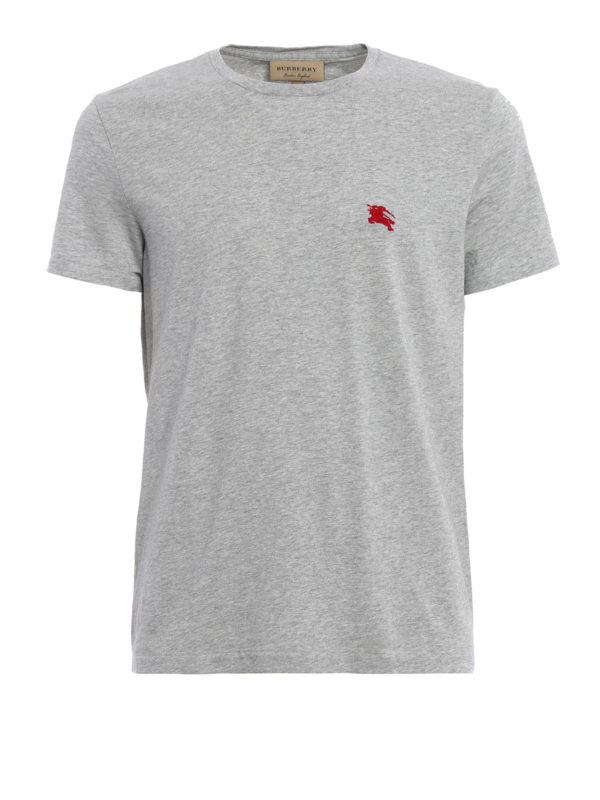 تی شرت Burberry - Embroidered logo cotton T-shirt - 3872326 | iKRIX