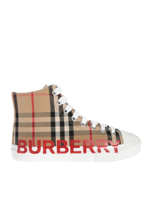 burberry larkhall high top sneakers