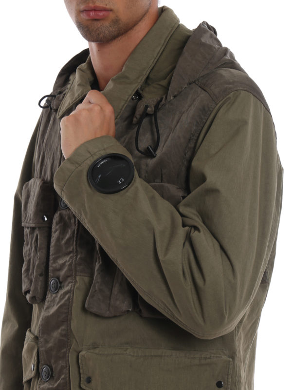 cp company shell goggle field jacket