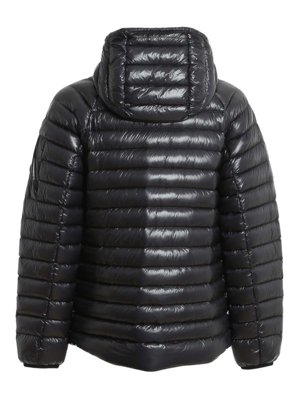 black cp puffer jacket