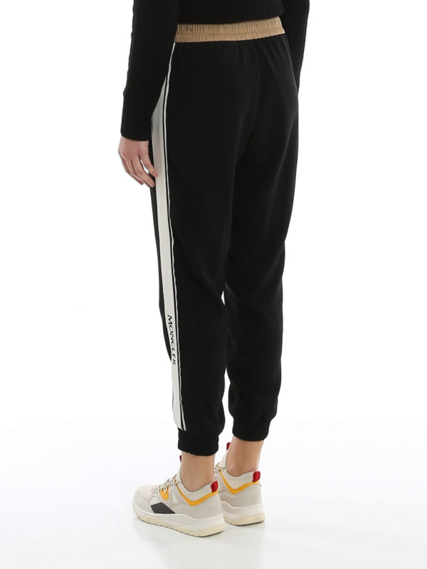 Cady trousers with logo bands shop online: MONCLER