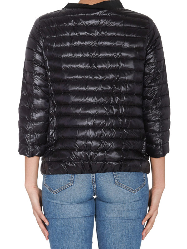 Cape style puffer jacket shop online: HERNO