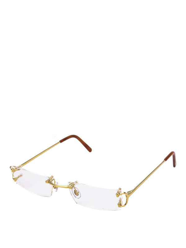 Glasses Cartier - Titanium frameless 