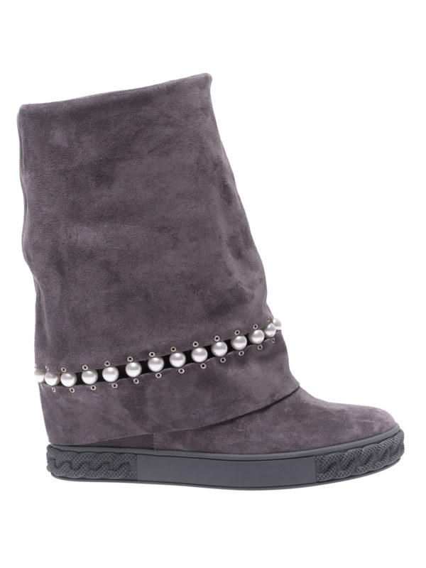 grey sneaker booties