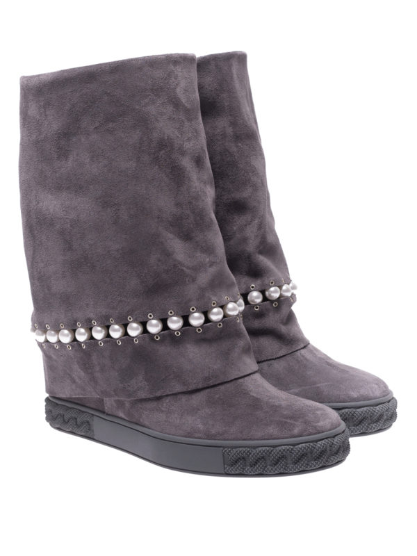 grey sneaker booties