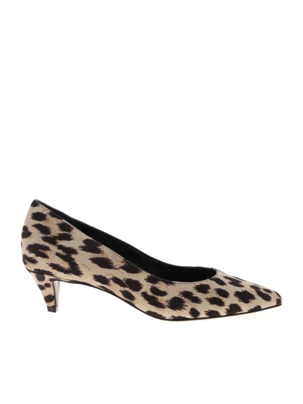 Court shoes Céline - Leopard pumps in beige and black - 327922094C02CK