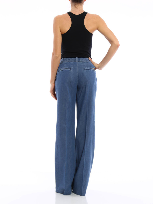 michael kors chambray pants