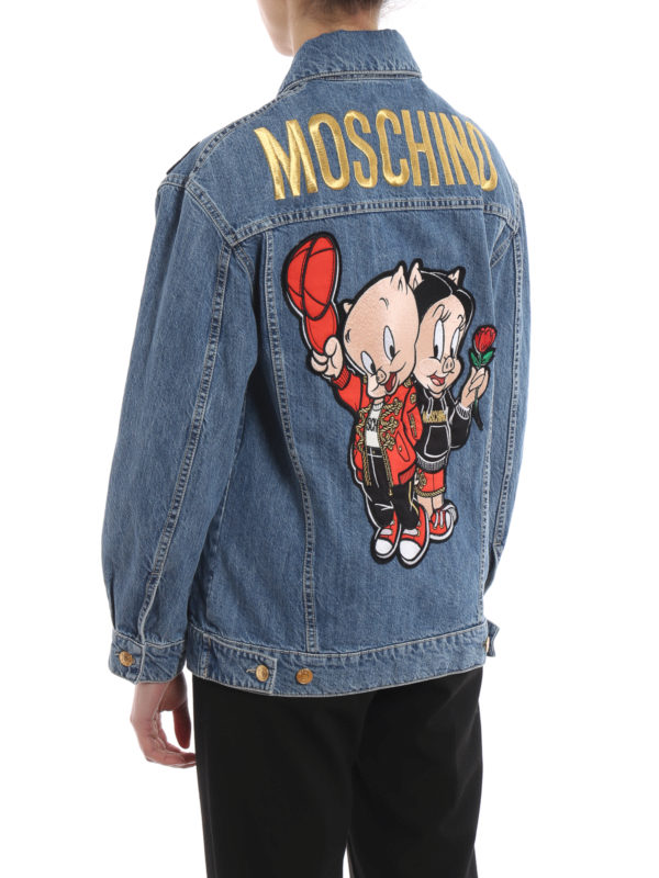 Denim jacket Moschino - Chinese New Year denim jacket - A057910201295