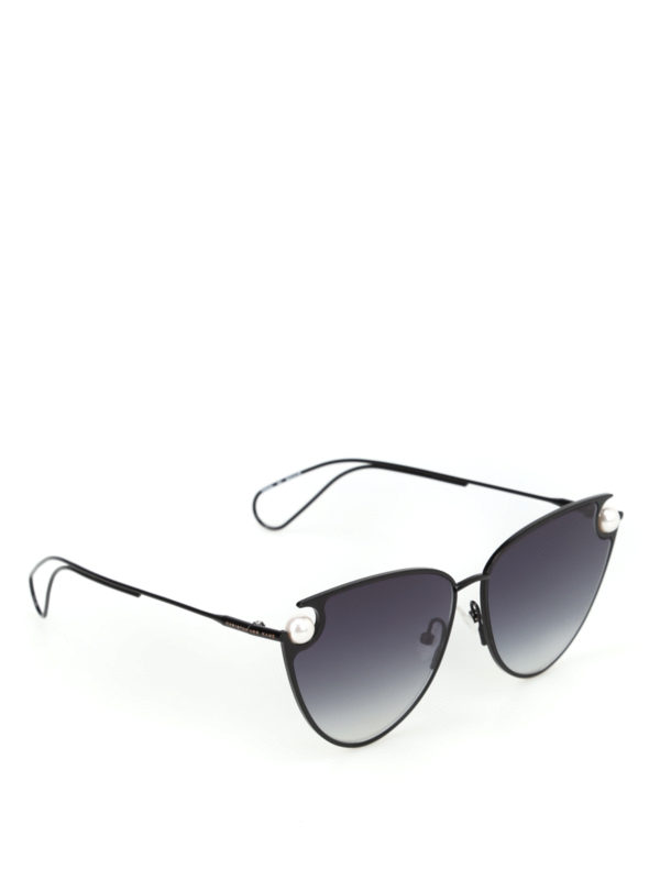 Christopher Kane - Cat eye sunglasses with pearls - sunglasses - CK0029S001