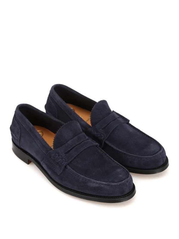 church's suede loafers