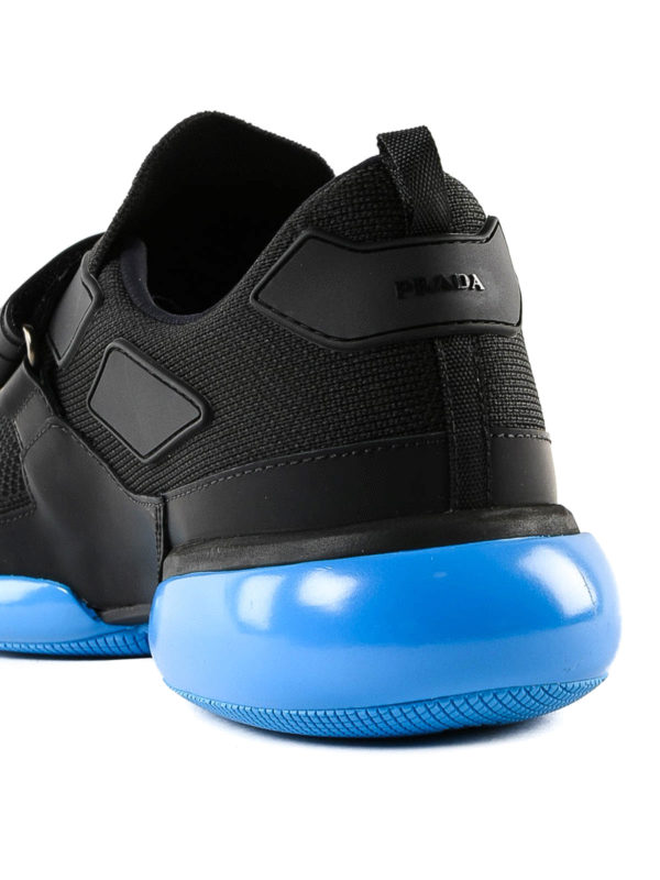 prada cloudbust black and blue
