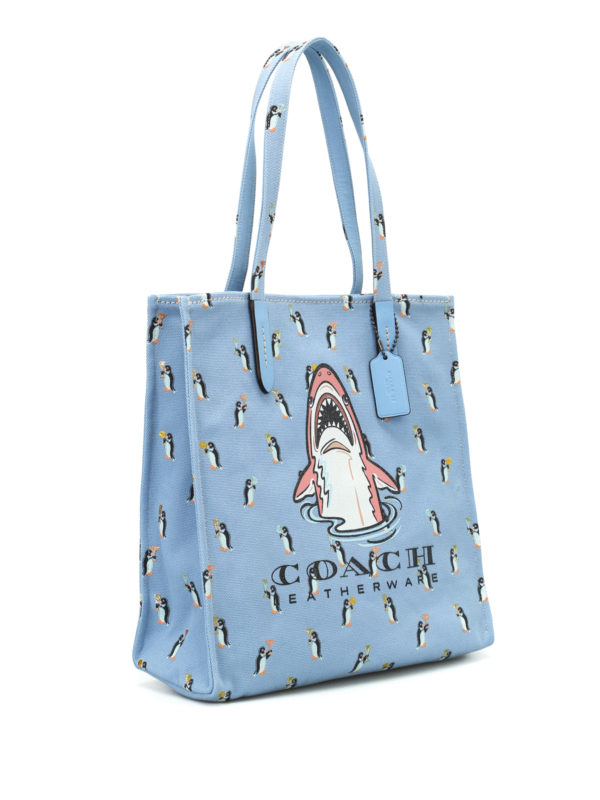 coach fish tote