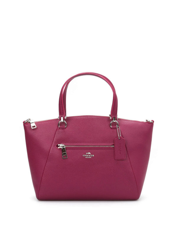 coach small zip tote