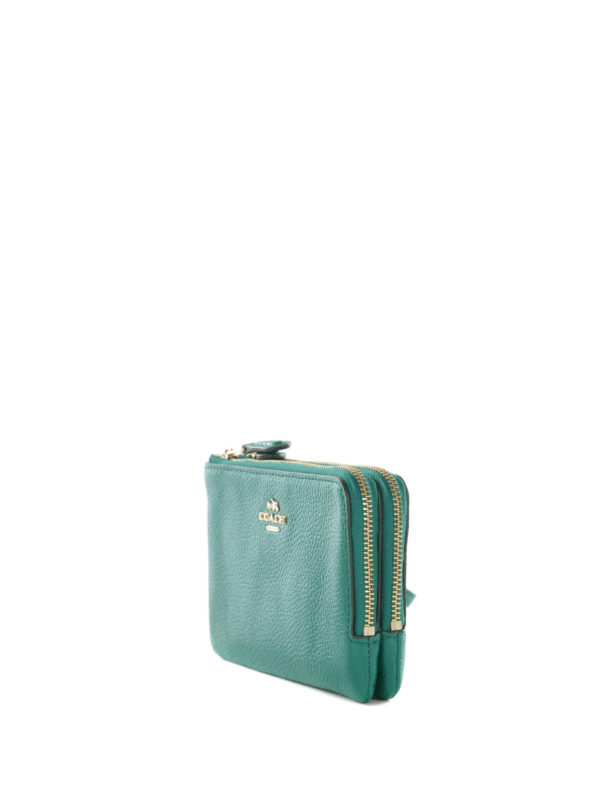 Double zip wristlet wallet by Coach - wallets & purses | Shop online at www.bagsaleusa.com - 54813 LI FOREST
