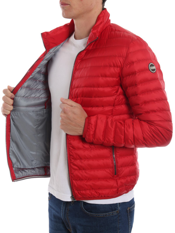 red spring jacket