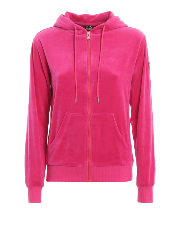 chenille hoodie sweater