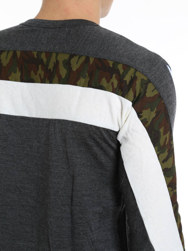 Multiple pattern sweater - W23123A 
