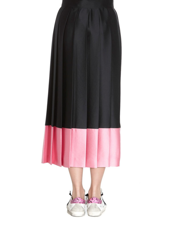 pink pleated skirt m and s