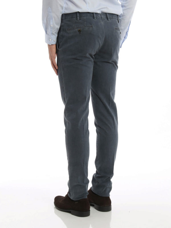 کژوال Pt Torino - Cotton drill trousers 