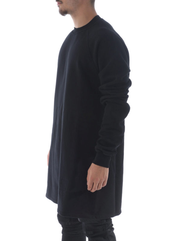 super long sweatshirt