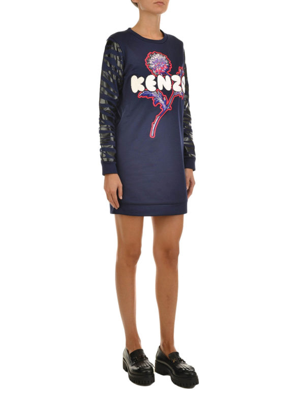 kenzo sweat dress