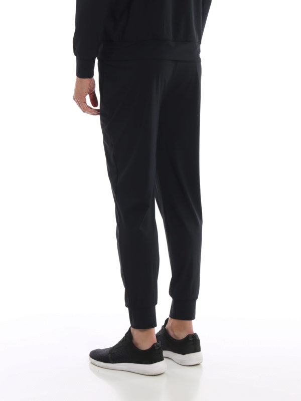 stretch nylon tracksuit bottoms 