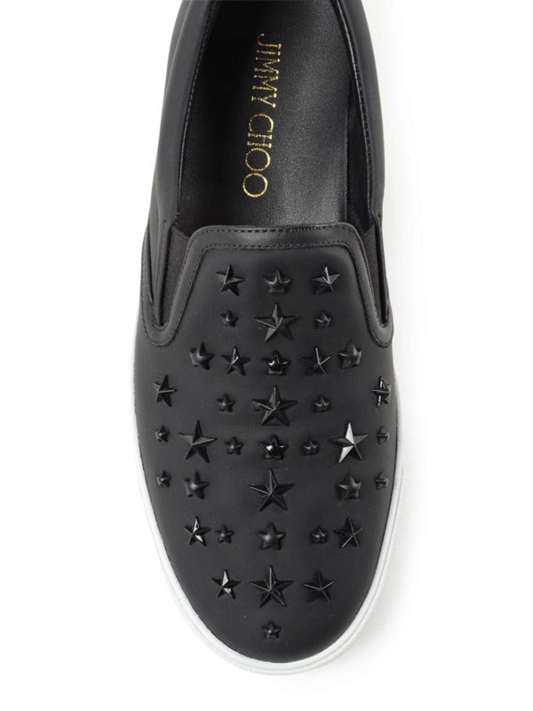 jimmy choo slip ons