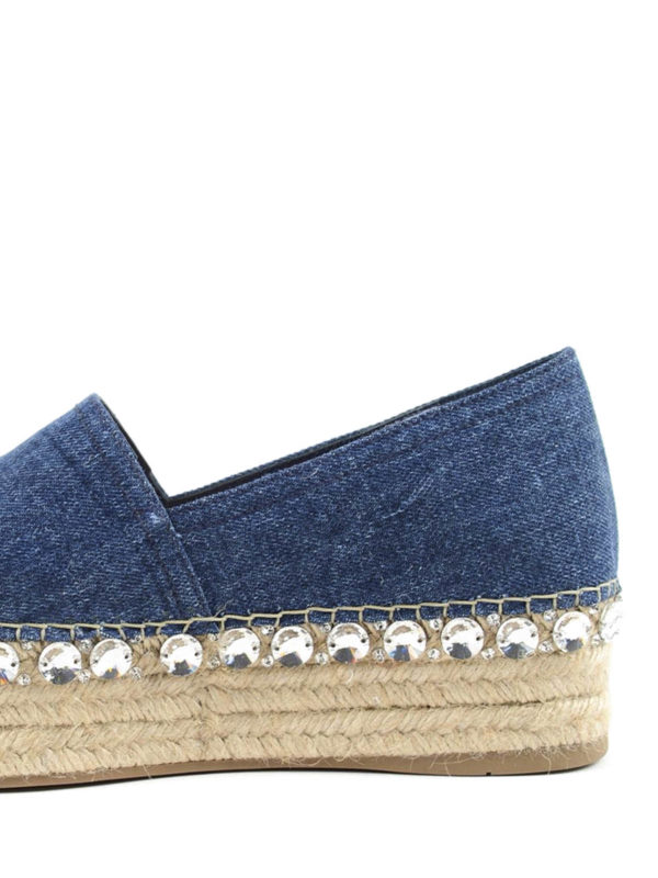 miu miu denim espadrilles