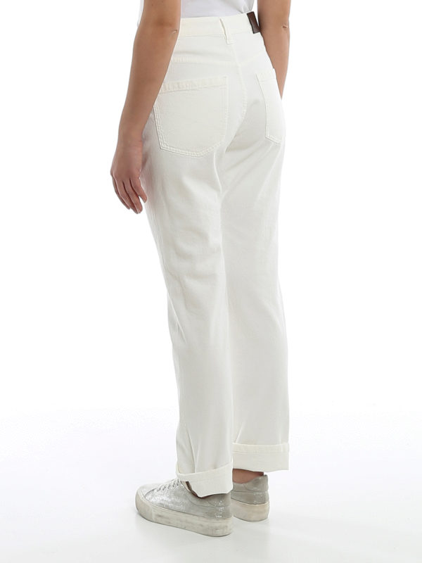 Denim faded jeans shop online: BRUNELLO CUCINELLI