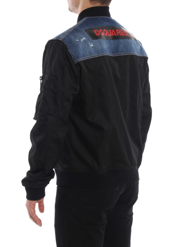 bomber jacket with velcro
