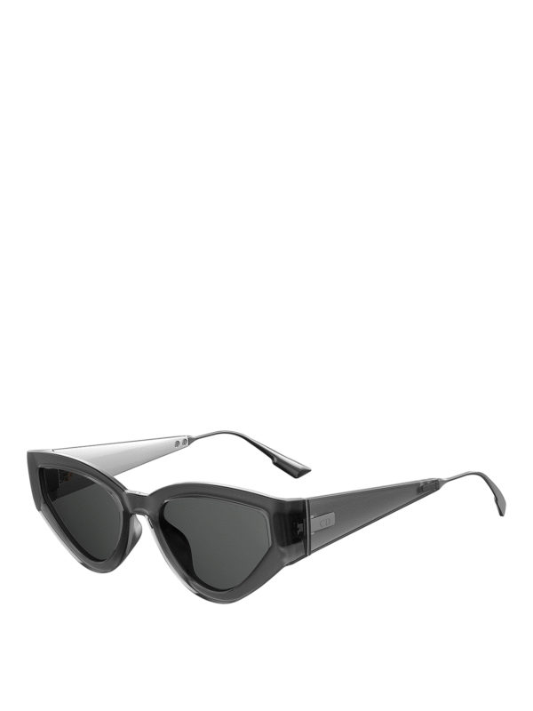 dior cat eye sunglasses black