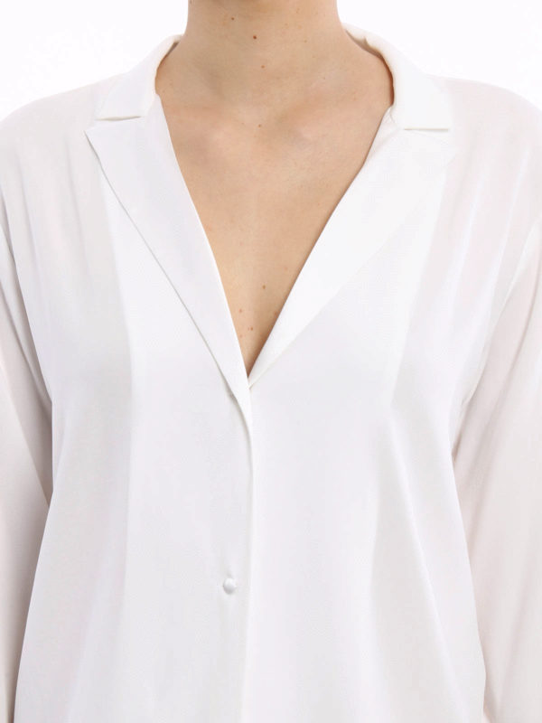 dkny silk shirt